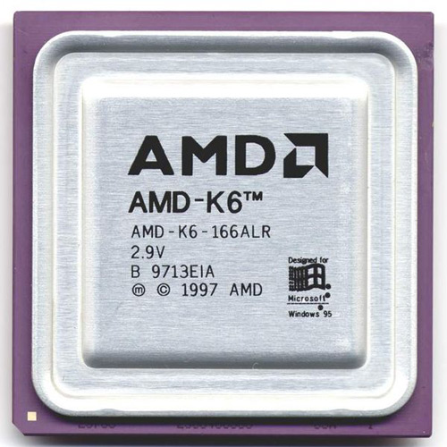 Равнявшийся по производительности с Pentium II процессор компании AMD K6 Равнявшийся по производительности с Pentium II процессор компании AMD K6