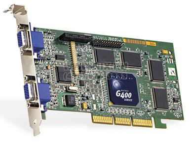 Matrox Millenium G400MAX и ее два разъема для подключения мониторов Matrox Millenium G400MAX и ее два разъема для подключения мониторов