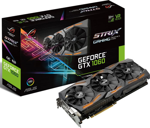 Asus GeForce GTX 1060 STRIX