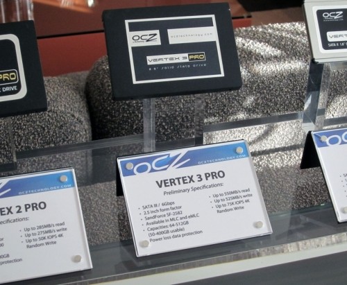 SSD-накопитель OCZ Vertex 3 Pro на выставке