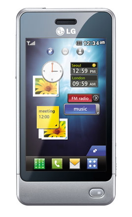 LG GD510 Pop Топ 10 смартфонов с сенсорным экраном стоимостью до 100 евро