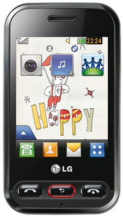 LG T320 Cookie 3G Топ 10 смартфонов с сенсорным экраном стоимостью до 100 евро