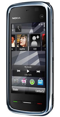 Nokia 5230 Топ 10 смартфонов с сенсорным экраном стоимостью до 100 евро