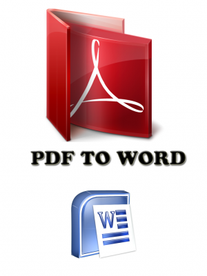 конвертация из pdf в word