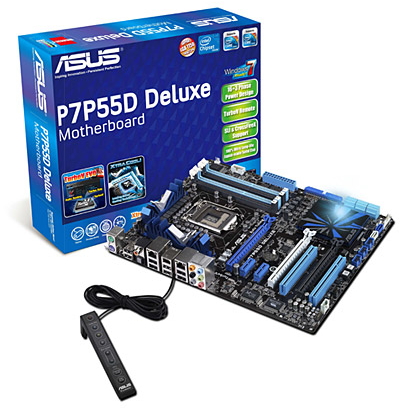 Материнская плата Asus P7P55D Delux Материнская плата Asus P7P55D Delux