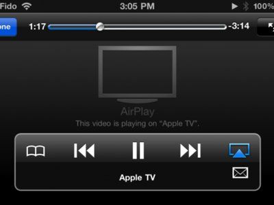 AirPlay из Apple TV