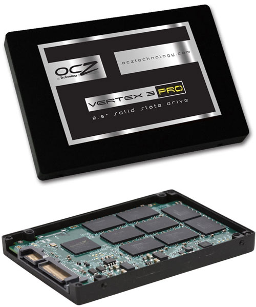 SSD-накопитель OCZ Vertex 3 Pro: внешний вид и внутренности