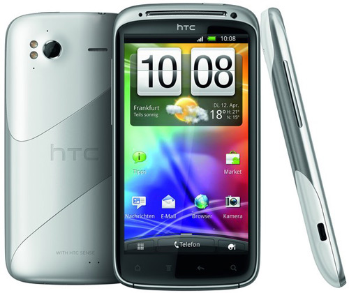 HTC Sensation White Edition - новогодняя белая версия HTC Sensation