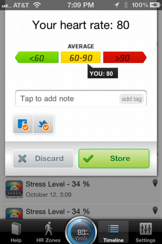 Приложение для iPhone Instant Heart Rate by Azumio измерит ваш пульс