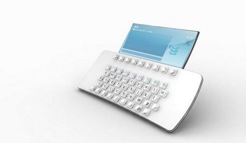 Смартфон с приставкой-клавиатурой